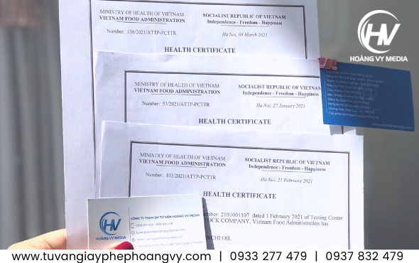 Làm giấy chứng nhận Y Tế (Health Certificate) tại Bà Rịa Vũng Tàu
