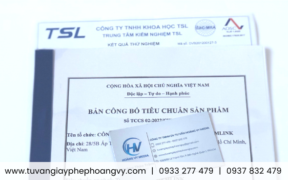 Công bố chất lượng băng vệ sinh nhập khẩu và trong nước