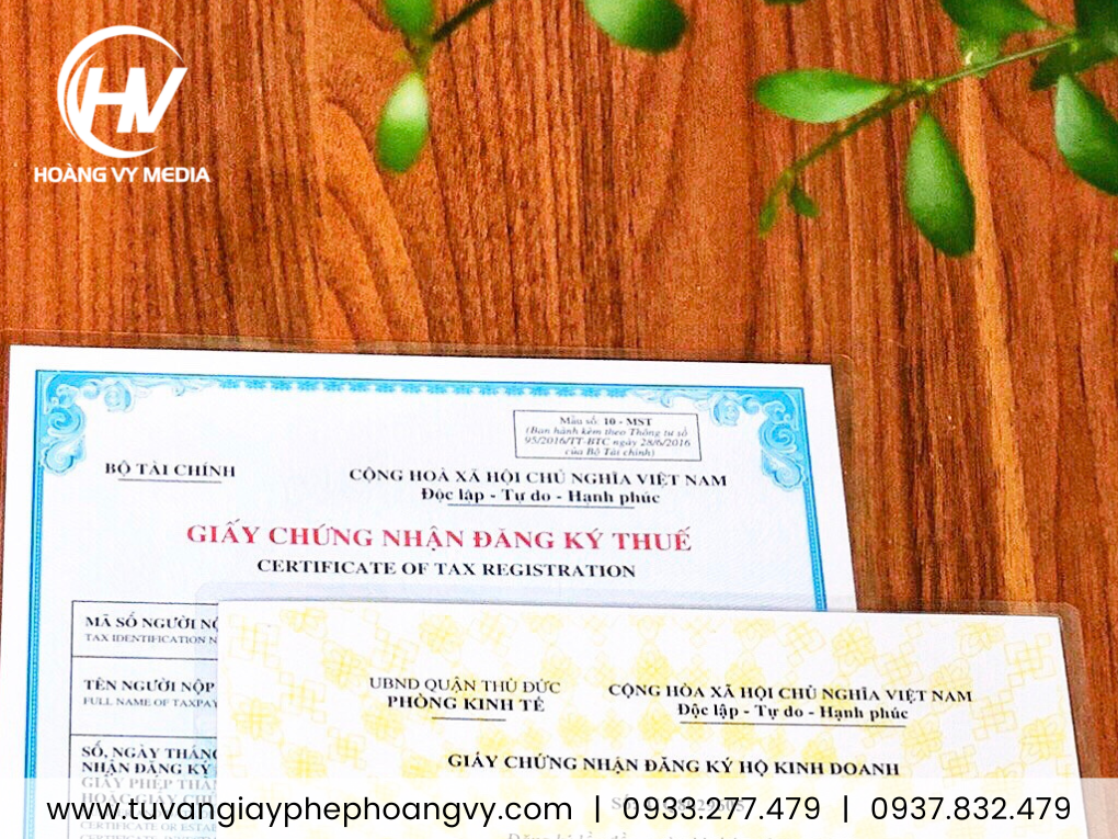 Hoàng Vy đăng ký nhanh hộ kinh doanh Spa TP.HCM